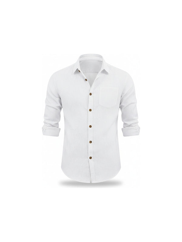 Felix - Leichtes Hemd im Leinen-Look
