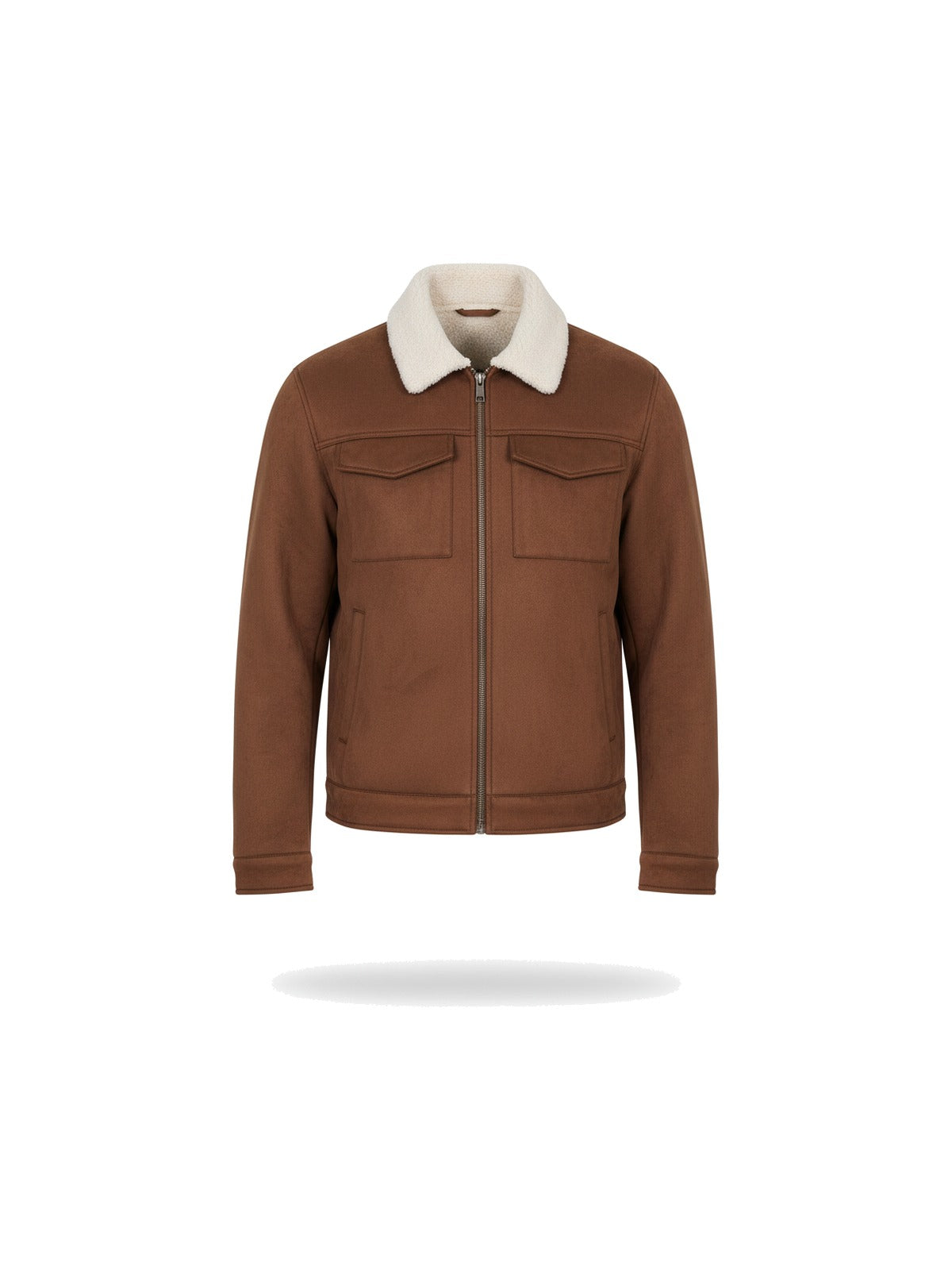 Knut – Jacke mit Lammfell-Kragen
