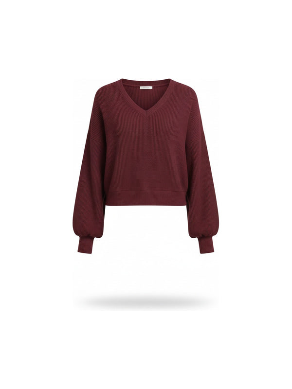 Leni - Weicher Basic-Pullover