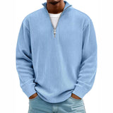 Paul – Cord-Sweatshirt mit Stehkragen