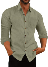 Felix – Leichtes Hemd im Leinen-Look