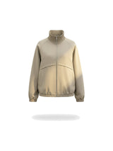 Bjarne – Jacke mit Strick-Stehkragen