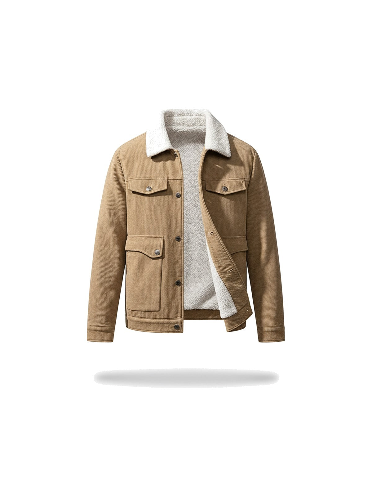 Erik – Gefütterte Cordjacke