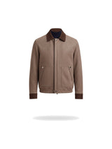 Gerrit – Jacke mit Wildleder-Kragen