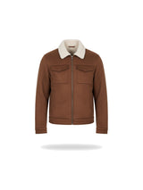 Knut – Jacke mit Lammfell-Kragen