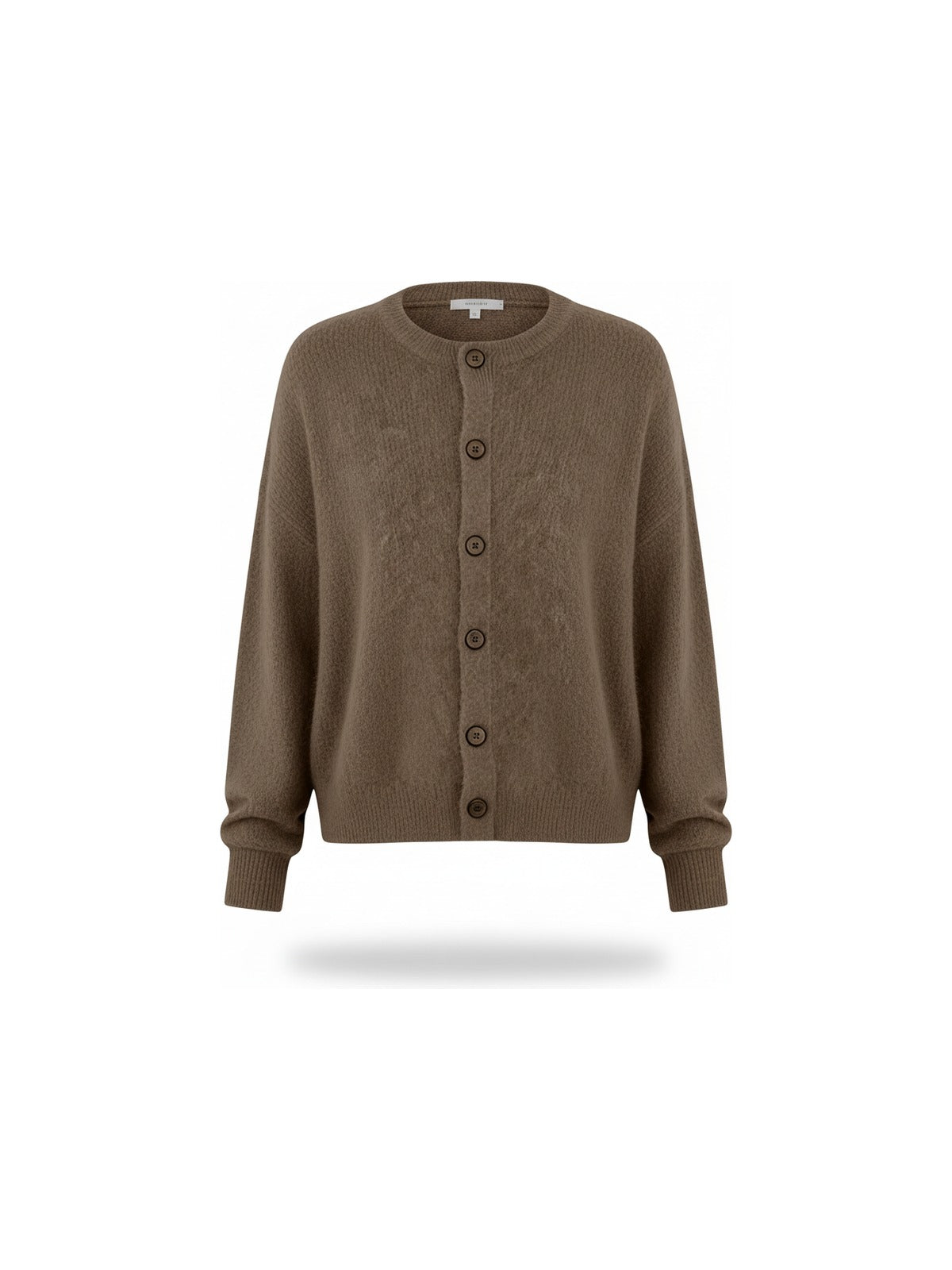 Luisa - Klassische Strickjacke mit Rundhals