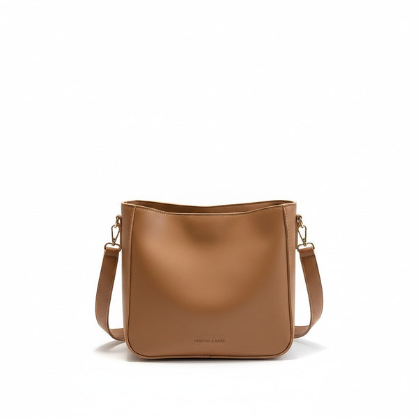 Sonja – Schultertasche mit weitem Einstieg, Vorderansicht